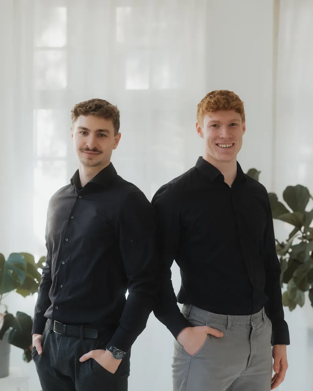 Leonard Grotz und Paul Schlümer, Immobilienmakler im Rems-Murr-Kreis