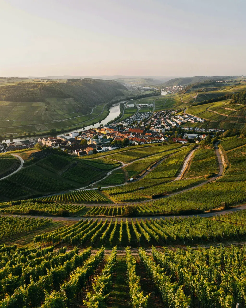 Landschaftsimpression aus der Region um Waiblingen im Rems-Murr-Kreis